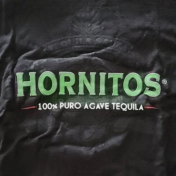 Hornitos Black Cotton Short Sleeve T-shirt Men Size XL - Picture 3 of 6